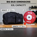 Big Bud Duffel Bag (63L) - Sweatfully
