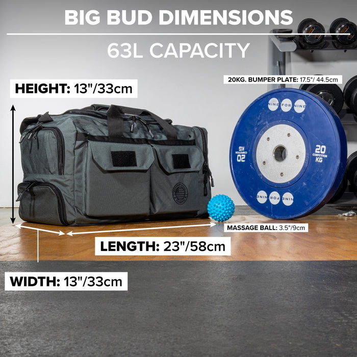 Big Bud Duffel Bag (63L) - Sweatfully