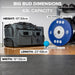 Big Bud Duffel Bag (63L) - Sweatfully