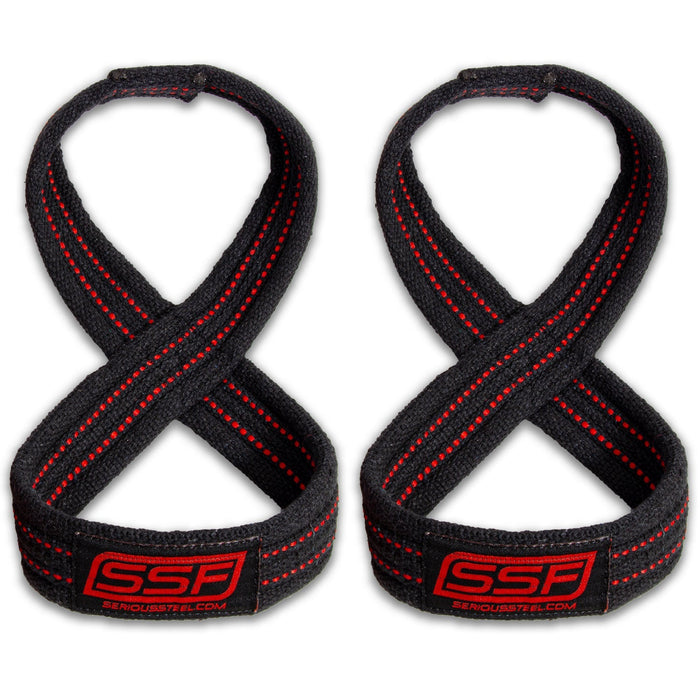 Figure 8 Lifting Straps - Sweatfully