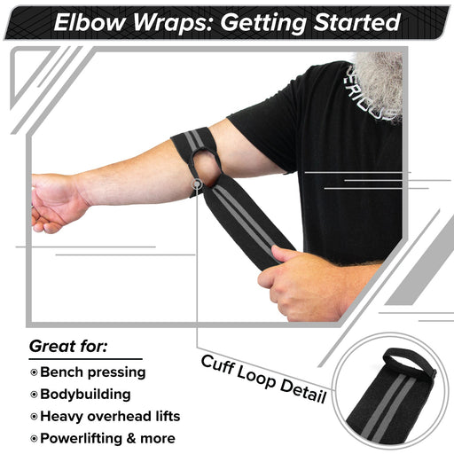 Elbow Wraps (Pair) - Sweatfully