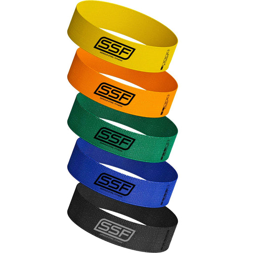 Fabric Mini Loop Resistance 5-Band Set - Sweatfully