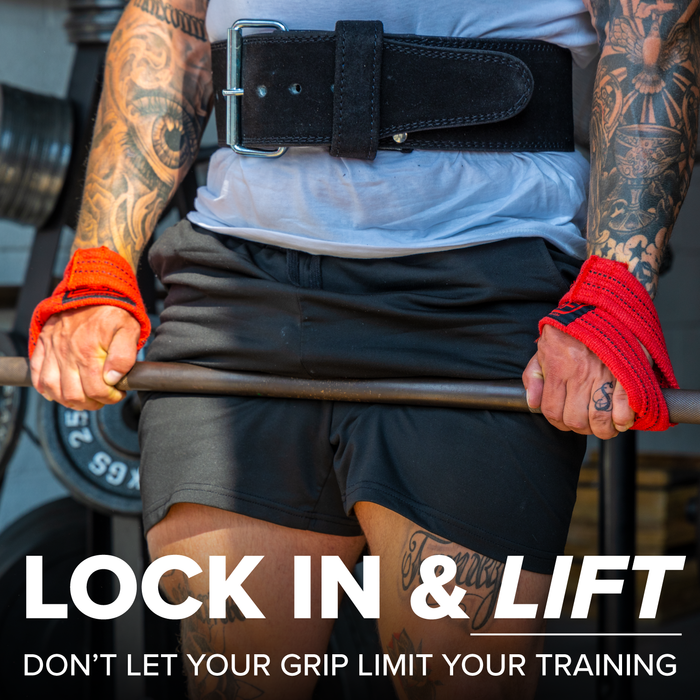 Figure 8 Lifting Straps - Sweatfully