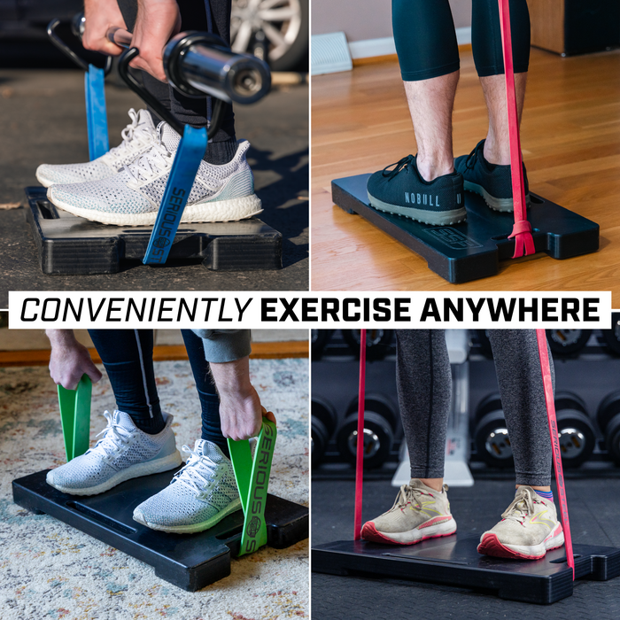 Resistance Band Footplate (UHMWPE) - Sweatfully