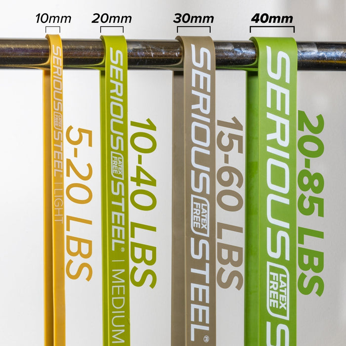 41" Latex Free Resistance Band Set - Sweatfully