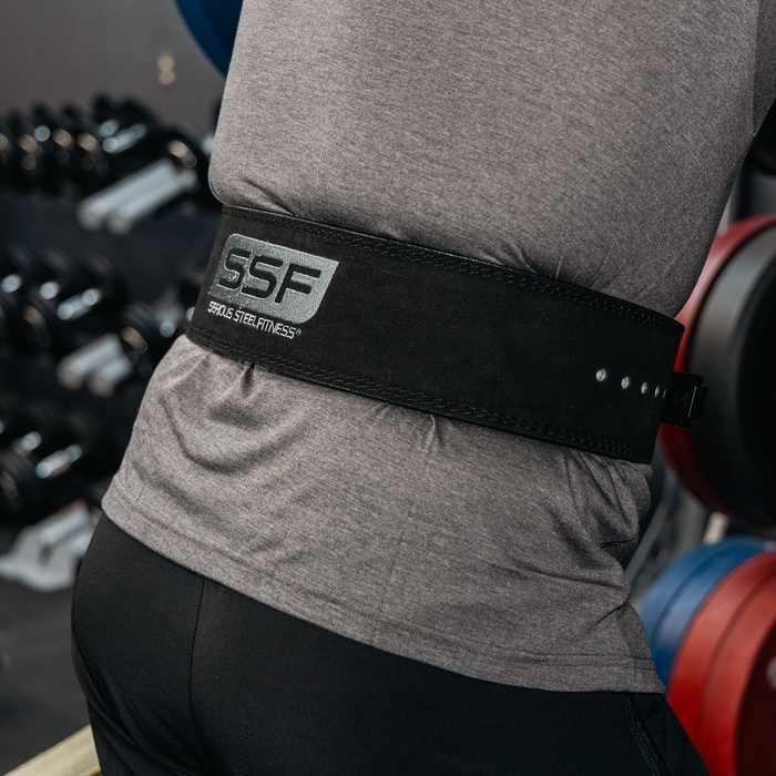 Lever Powerlifting Belt (10mm) - Sweatfully