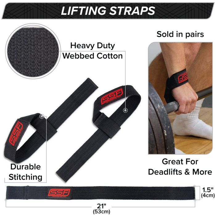 Basic Lifting Straps - Sweatfully