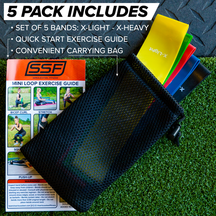Mini Loops Resistance Bands - Sweatfully