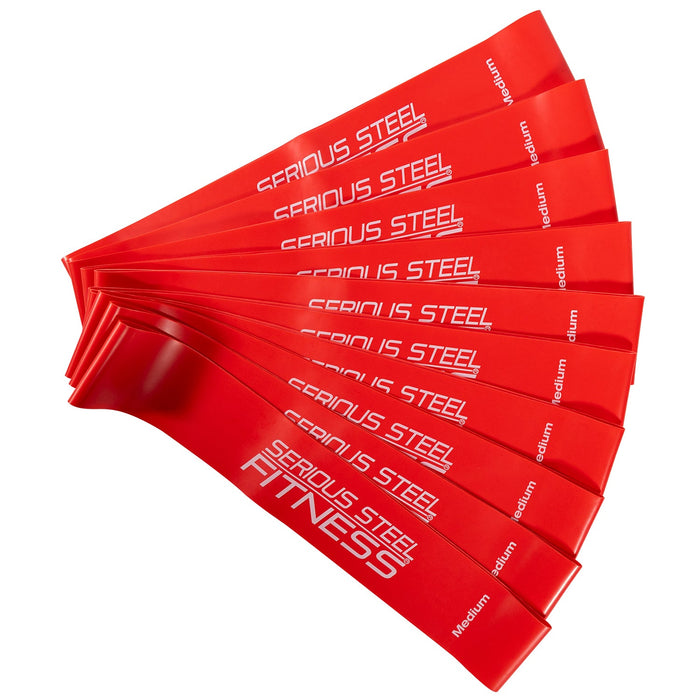 Mini Loops Resistance Bands- 10 Packs - Sweatfully