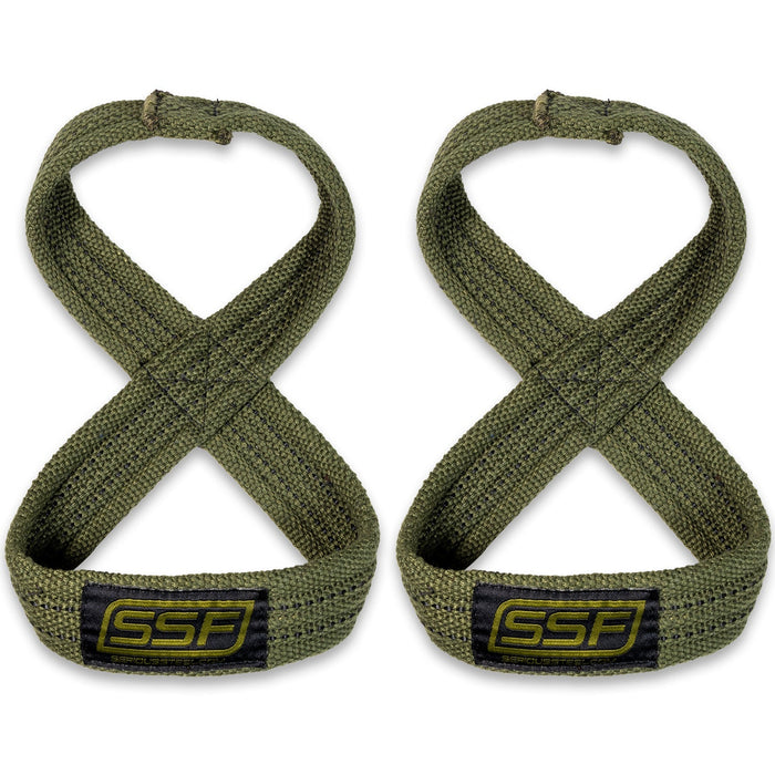 Figure 8 Lifting Straps - Sweatfully