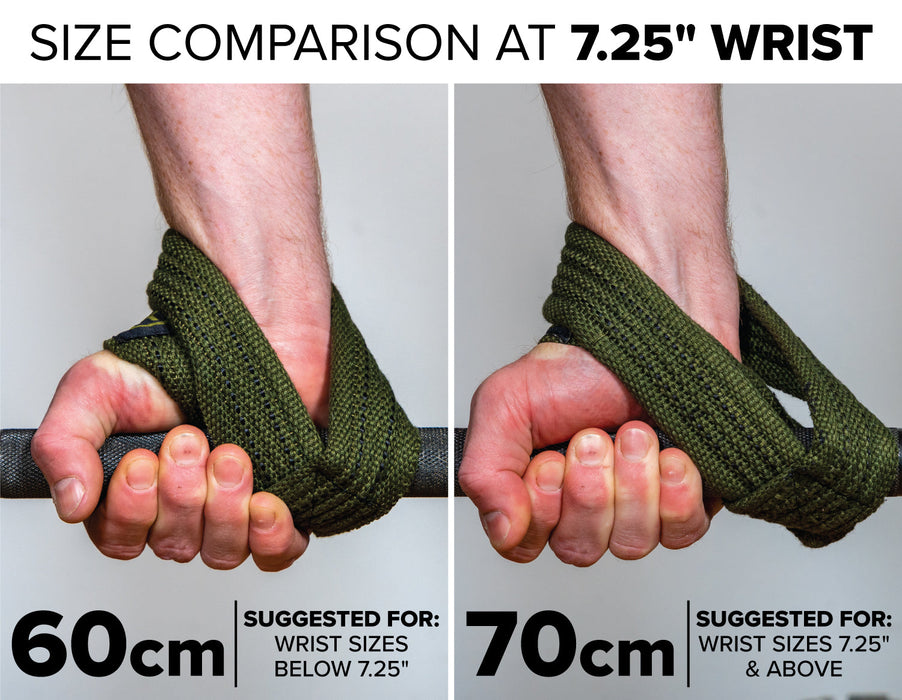 Figure 8 Lifting Straps - Sweatfully