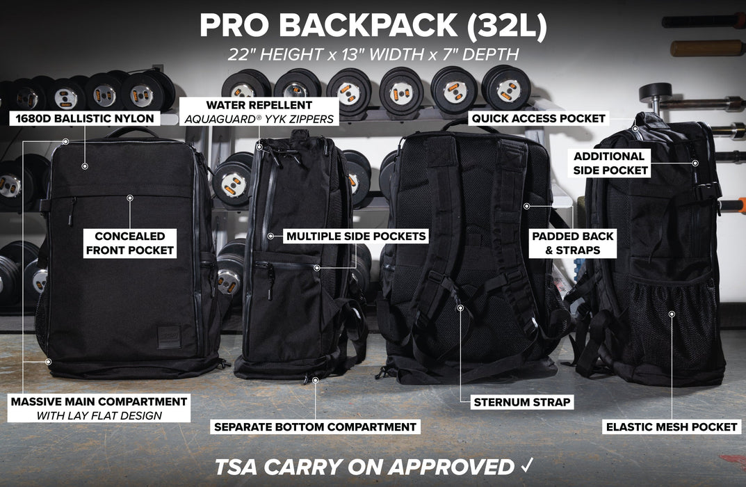 PRO Divider Backpack (32L) - Sweatfully