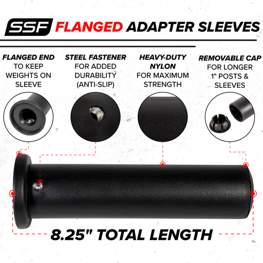8" Olympic Flanged Adapter Sleeve - Sweatfully