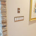 CleanPlate Wall Plate in Stainless Steel for Rocker Switches - Sweatfully