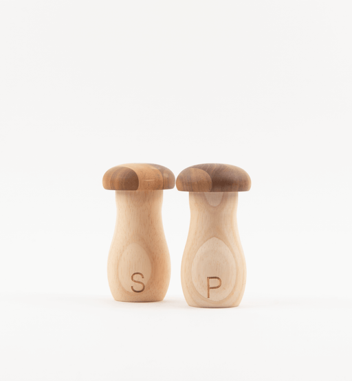 Mushroom Shaped Salt & Pepper Shakers - Sweatfully