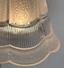 Fluted Antique Vanity 1960s SCONCE Wall Light - Sweatfully