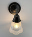 Fluted Antique Vanity 1960s SCONCE Wall Light - Sweatfully