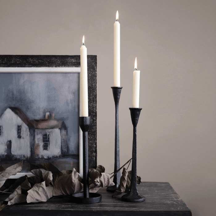 Cast Iron Taper Holder - Sweatfully