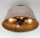 Ornate Copper Farmhouse Ceiling Light - 4 Bulb - Sweatfully