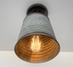 Corrugated Barn Metal Galvanized Rustic Pendant Light - Sweatfully
