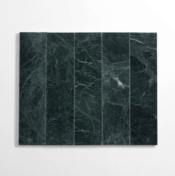 Guatemala Green 3"x12" Honed Marble Tile - Sweatfully