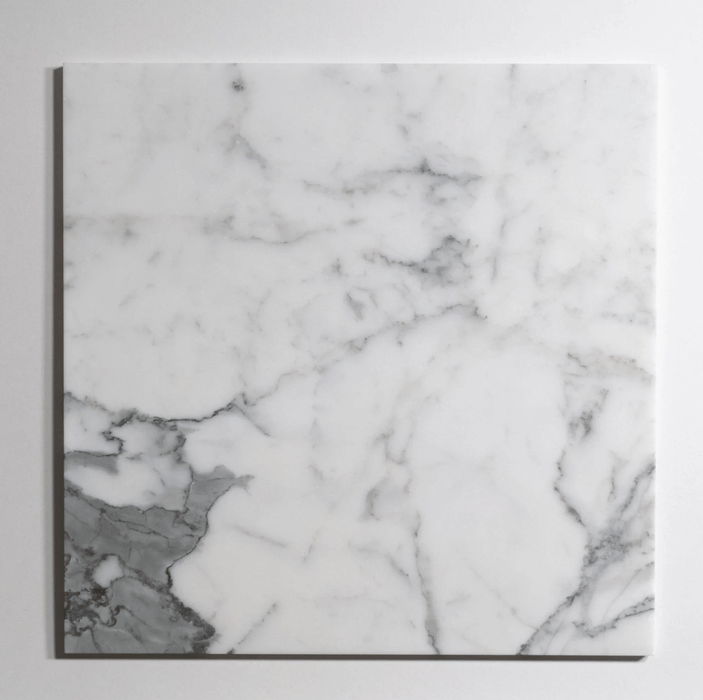 Calacatta 18"x18" Honed Marble Tile - Sweatfully