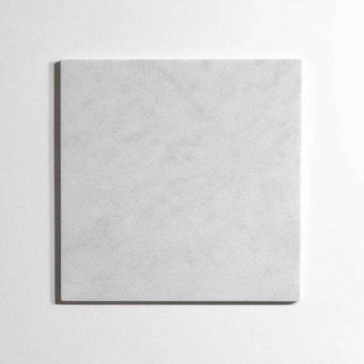 Glacier White 12"x12" Honed Marble Tile - Sweatfully