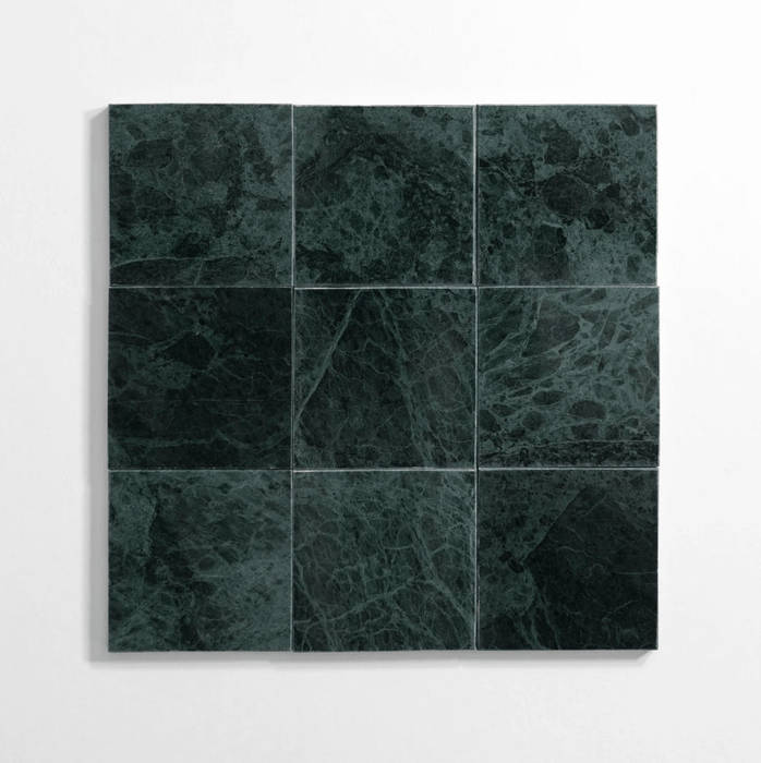 Guatemala Green 12"x12" Honed Marble Tile - Sweatfully