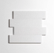 Crystal White 3"x12" Polished Marble Tile - Sweatfully