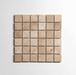 Durango 2" x 2" Tumbled Mosaic Marble Tile - Sweatfully