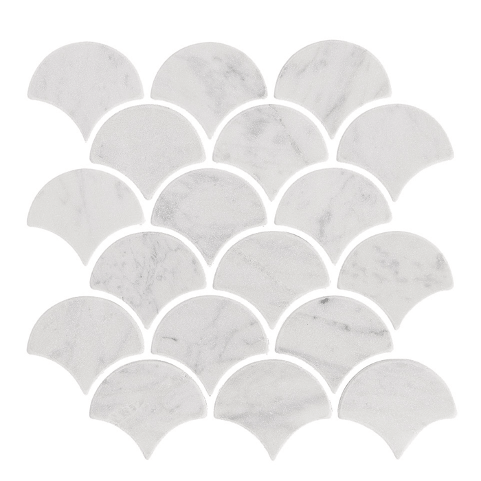 Fish Scale – Iceberg Polished Tile - Sweatfully
