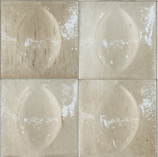 Gleeze Glossy Porcelain Struttura 3D Deco 4"x4" - Sweatfully