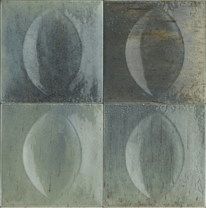 Gleeze Glossy Porcelain Struttura 3D Deco 4"x4" - Sweatfully