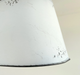 Farmhouse White Distressed Oval Duo Ceiling Light Fixture - Sweatfully