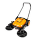 RT980S 38" Manual Push Powered Floor Sweeper, 38,000 sqft/h, Triple Brushes, Air filter For Dust Control - Sweatfully