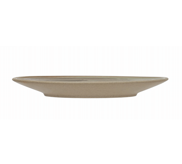 Organic Striped Plate (set of 2) - Sweatfully
