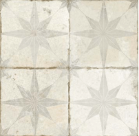FS Star Patterned Matte Ceramic Tile Collection 18"x18" - Sweatfully