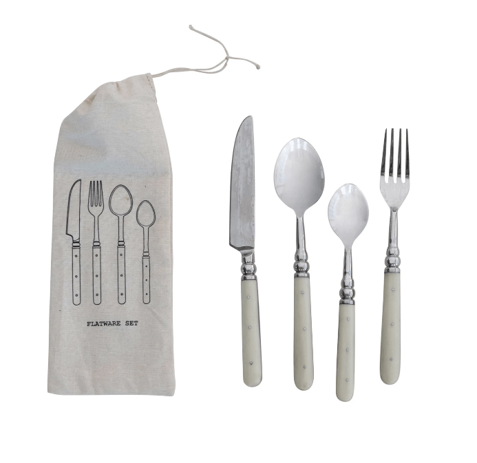 Stainless Steel & Resin Cutlery Set - Sweatfully