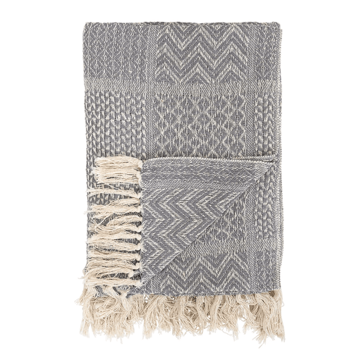 Knit Throw with Fringe - Sweatfully