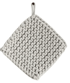 Cotton Crocheted Pot Holder - Sweatfully