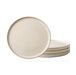 Cream Dinner Plate 8" set of 4 - Sweatfully