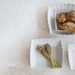 Stoneware Serving Dishes w/ Scalloped Edge, Matte White, Set of 4 - Sweatfully