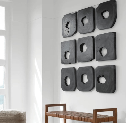 Koun ebony wood wall art - Sweatfully