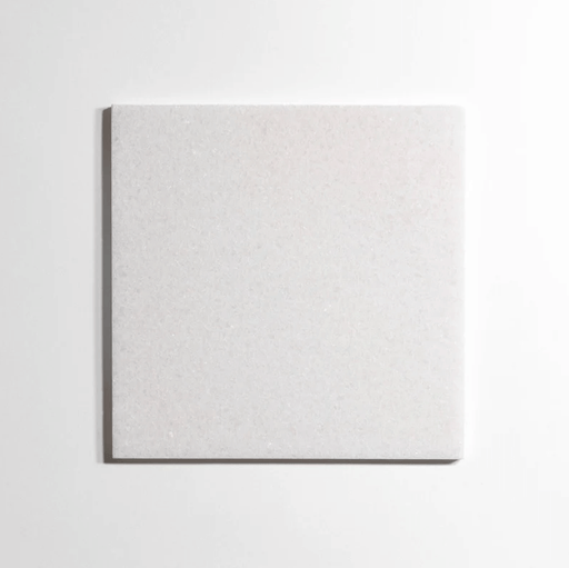 Crystal White 12"x12" Polished Marble Tile - Sweatfully
