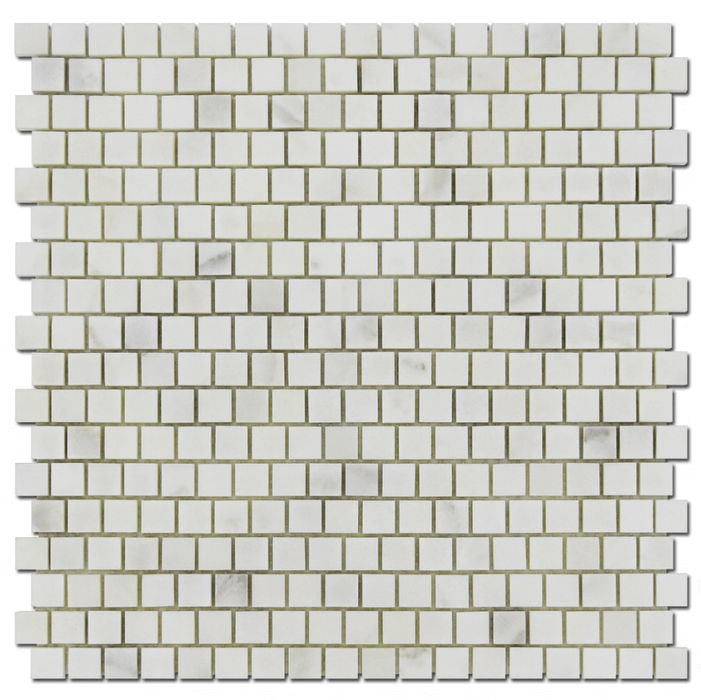Offset Calacatta Oliva 5/8"x5/8" - Sweatfully