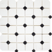 Bianco Venato & Black Dot Polished 2" Hex - Sweatfully