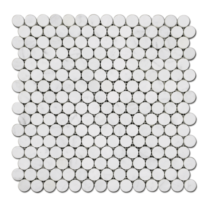 Penny Round Mosaic Tile Collection - Sweatfully