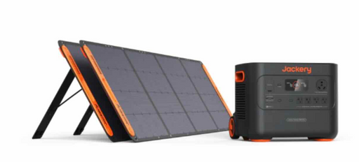 Jackery Explorer 3000 V2 Portable Power Station + 2*SolarSaga 200 (New) - Sweatfully