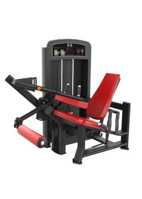 Elite Selectorized Seated Leg Curl - Muscle D Fitness - Commercial - Adjustable Seat - Pin Selectorized - Hamstring Workout - Sweatfully