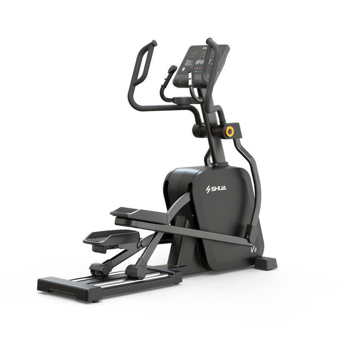 Self Powered Commercial Cross Trainer - Elliptical - Muscle D Fitness - Durable Commercial-Grade Cross Trainer Elliptical - Sweatfully